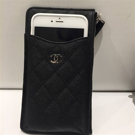 chanel flat wallet|chanel wallet online store.